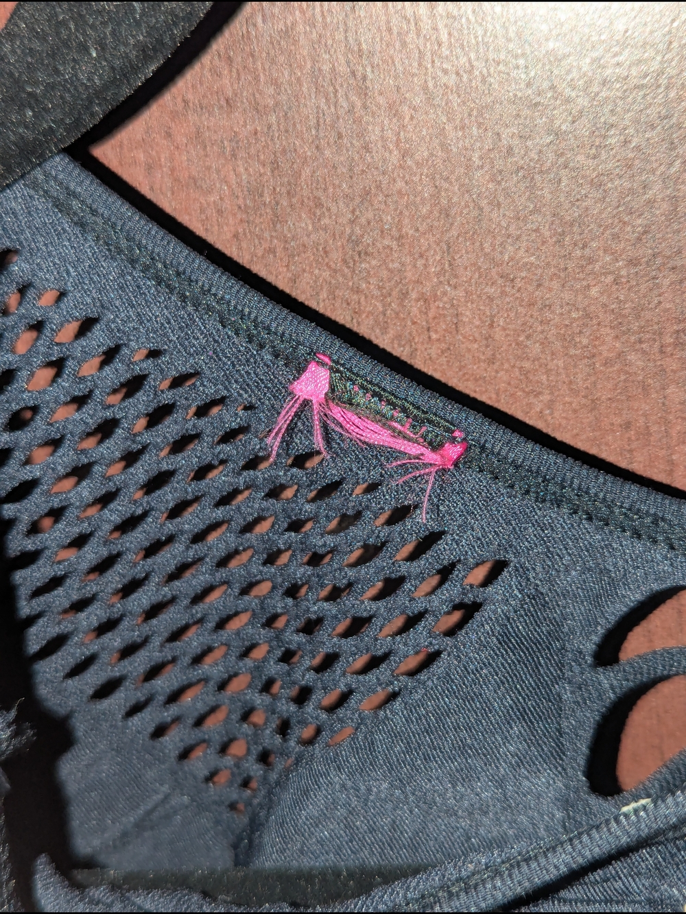 La SENZA Black Long-Sleeve Cutout Crop Top - Picture 3 of 3